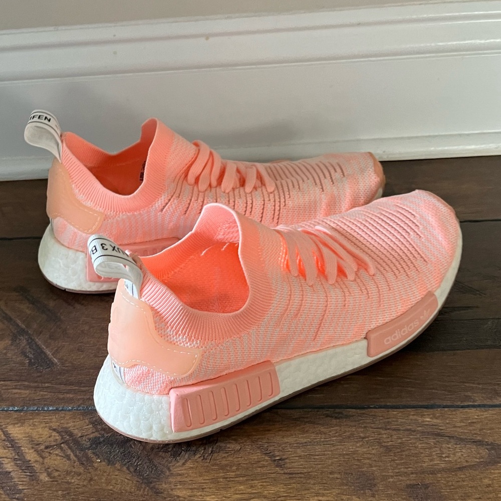 Neon Pink Adidas NMD
